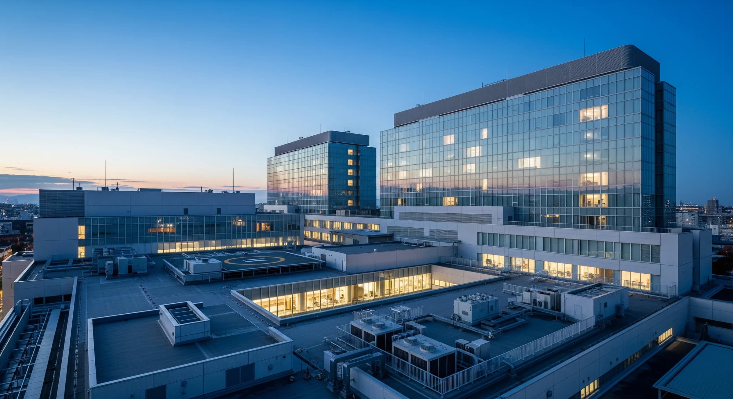 現代的な医療施設
